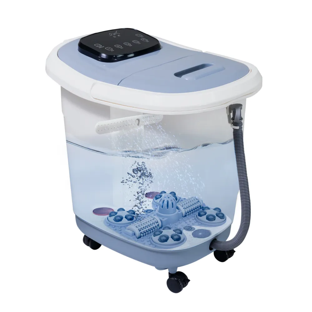 【日虎】高桶上掀式水療泡腳機石墨烯自動滾輪SK-3323