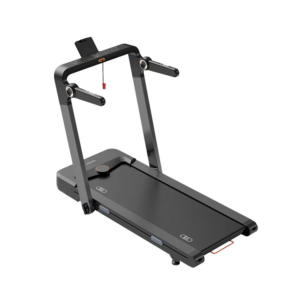 【Philips 飛利浦】FIT3102T 飛利浦感應變速跑步機-小赤狐(紅外線感應/蜂巢式緩震/輕巧摺疊免安裝)