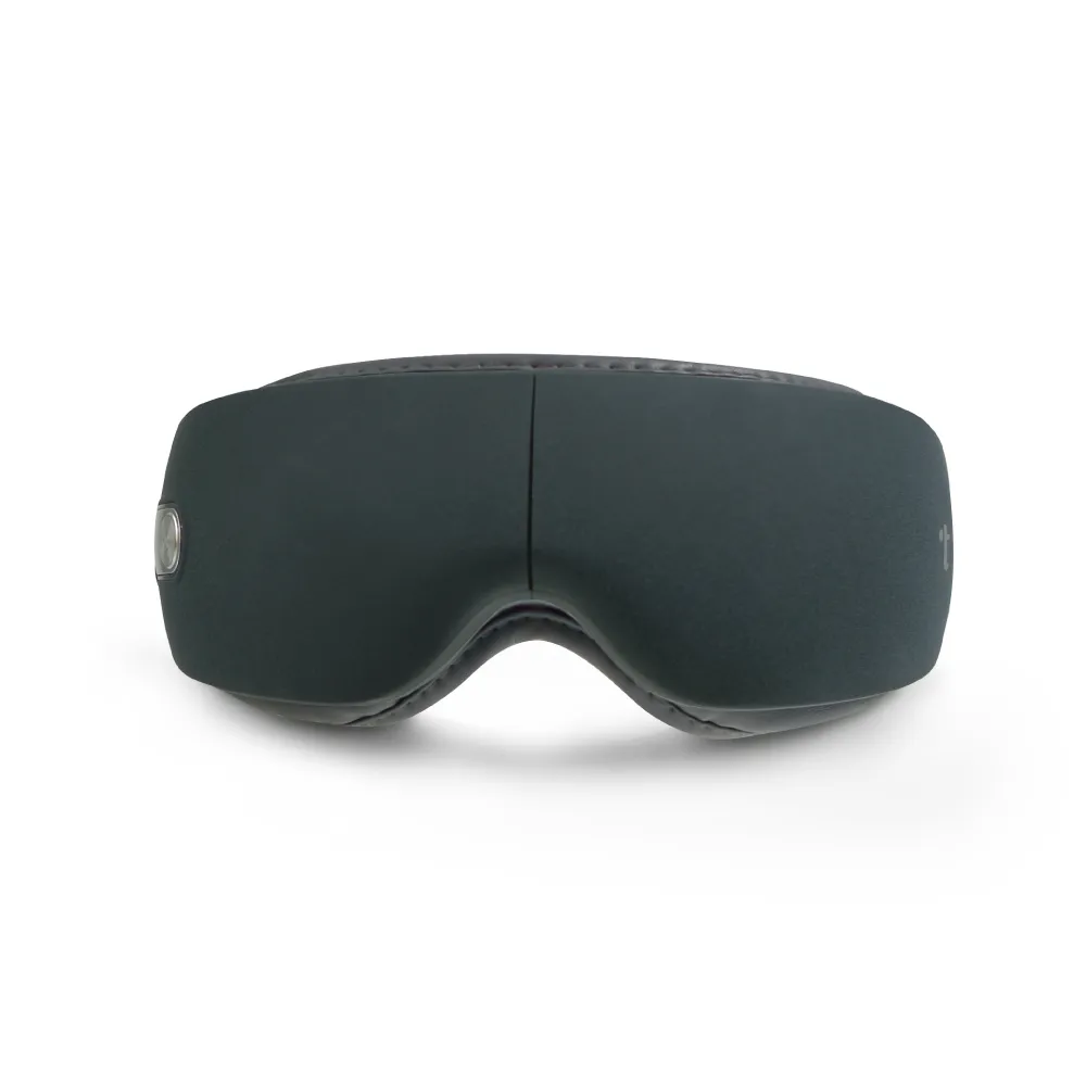 【tokuyo】Fun睛鬆Quiet 眼部氣壓按摩器 TS-190(輕音氣壓按摩/3段溫熱/質感岩石灰/定時15分)