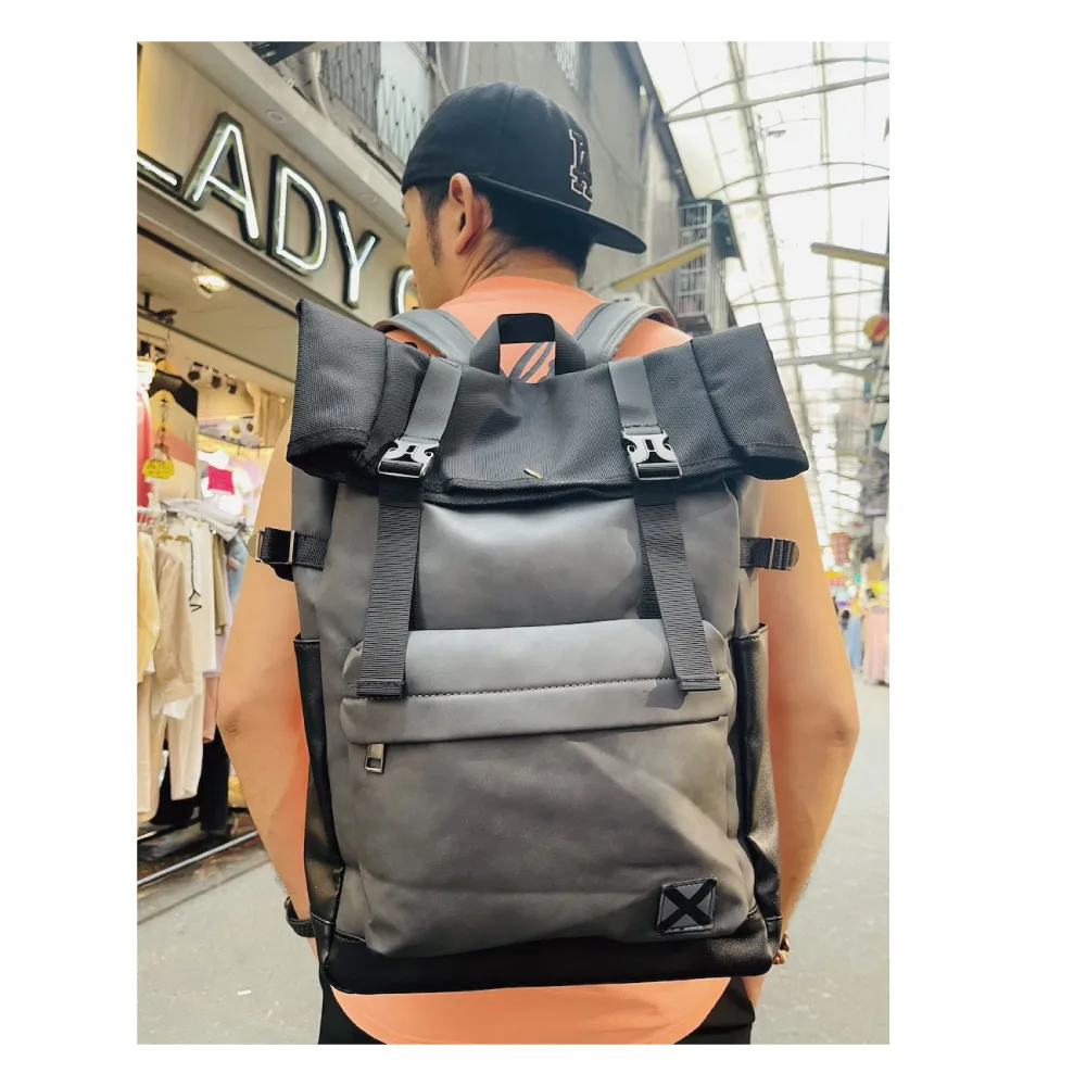 【AMERO】男包 日系休閒後背包(男包 日系休閒後背包 電腦包 雙肩包)