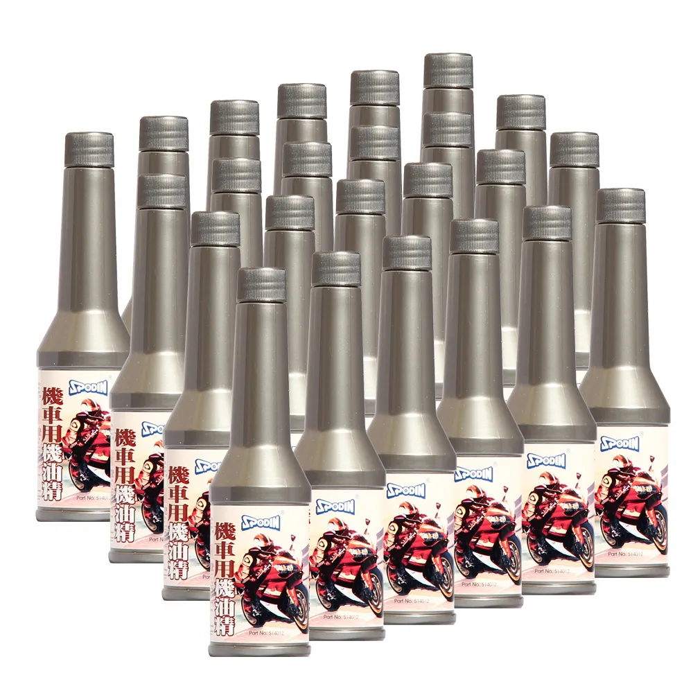 【SPODIN 司伯汀】鉬元素機車機油精100ml(超值量販優惠組 24入)