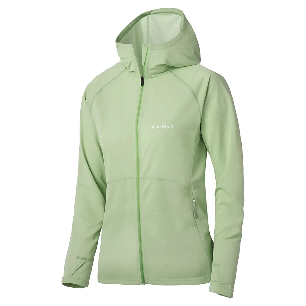 【mont bell】COOL F-Z HOODIE女款UV連帽外套(1114637)