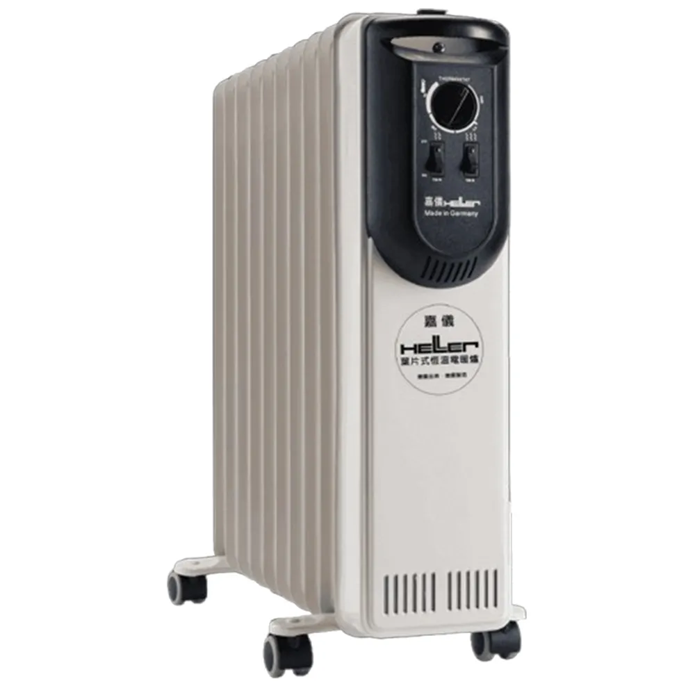【嘉儀】10葉片機械式恆溫式電暖器  KE-210 福利品 (德國製造/葉片式恆溫/適用9-11坪)