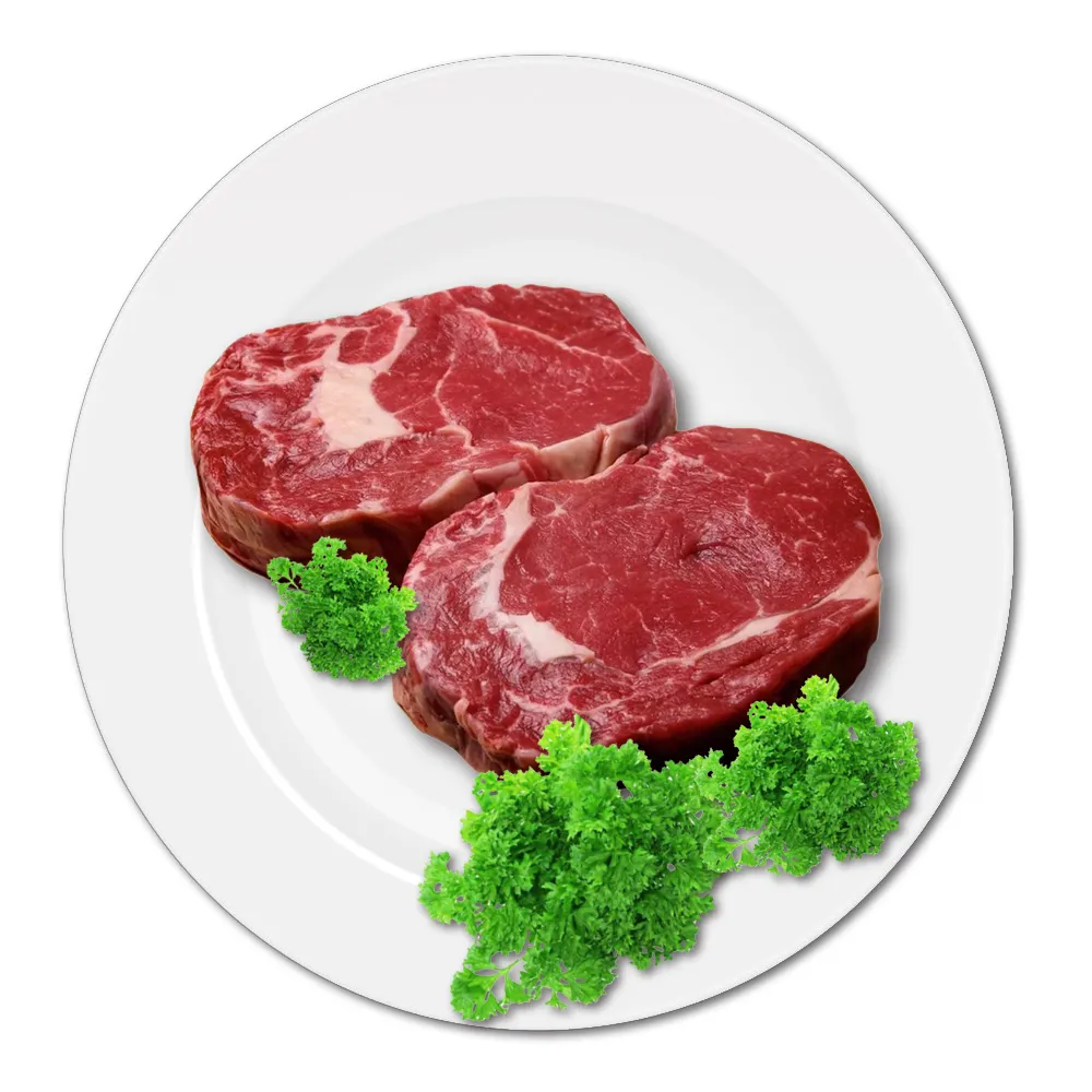 【饗讚】紐西蘭天然草飼牛肋眼沙朗牛排30片組(120g/片)