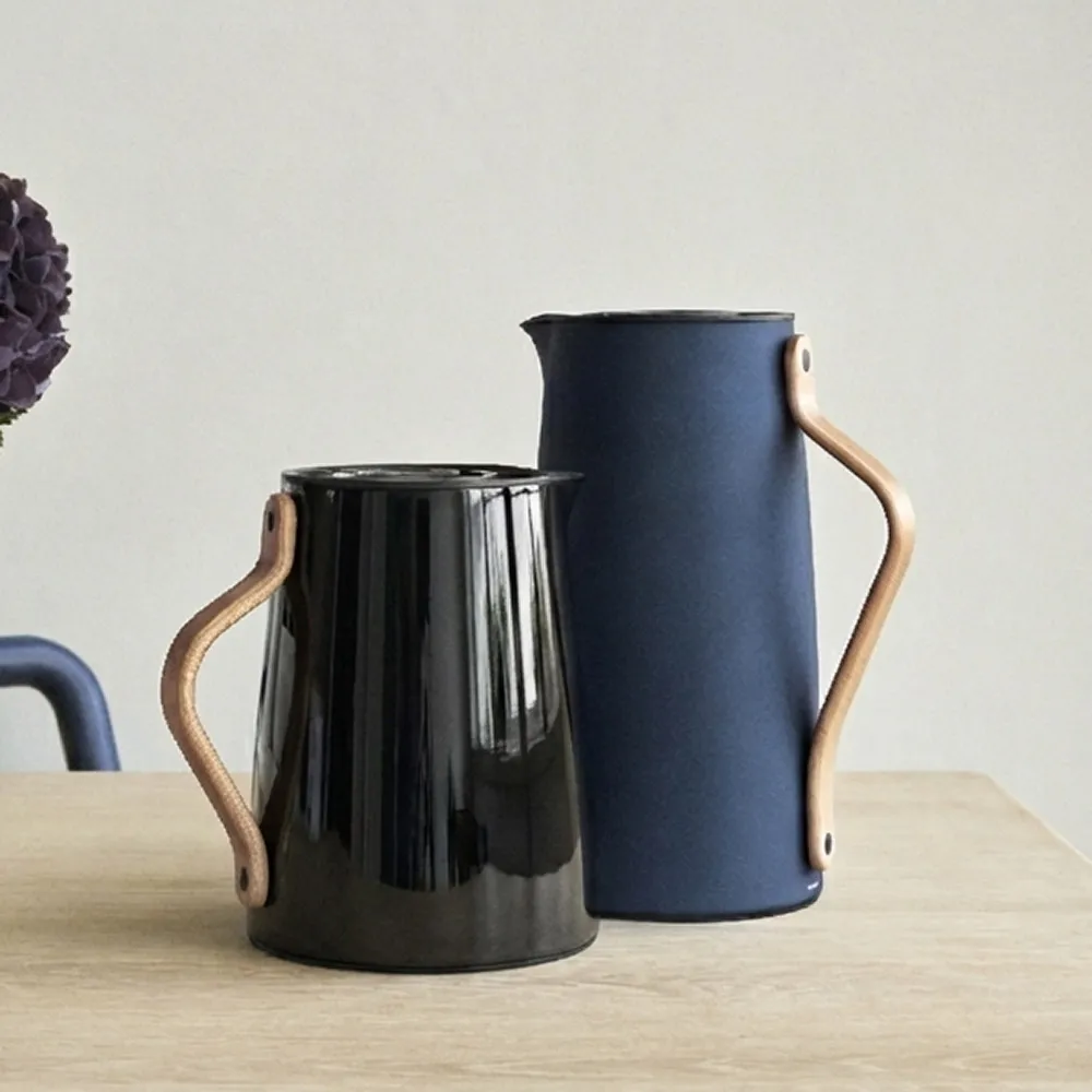 【Stelton】丹麥 Stelton Emma 真空保溫壺 茶壺1L/咖啡壺1.2L/兩款任選(北歐 茶壺 咖啡壺 保溫壺)