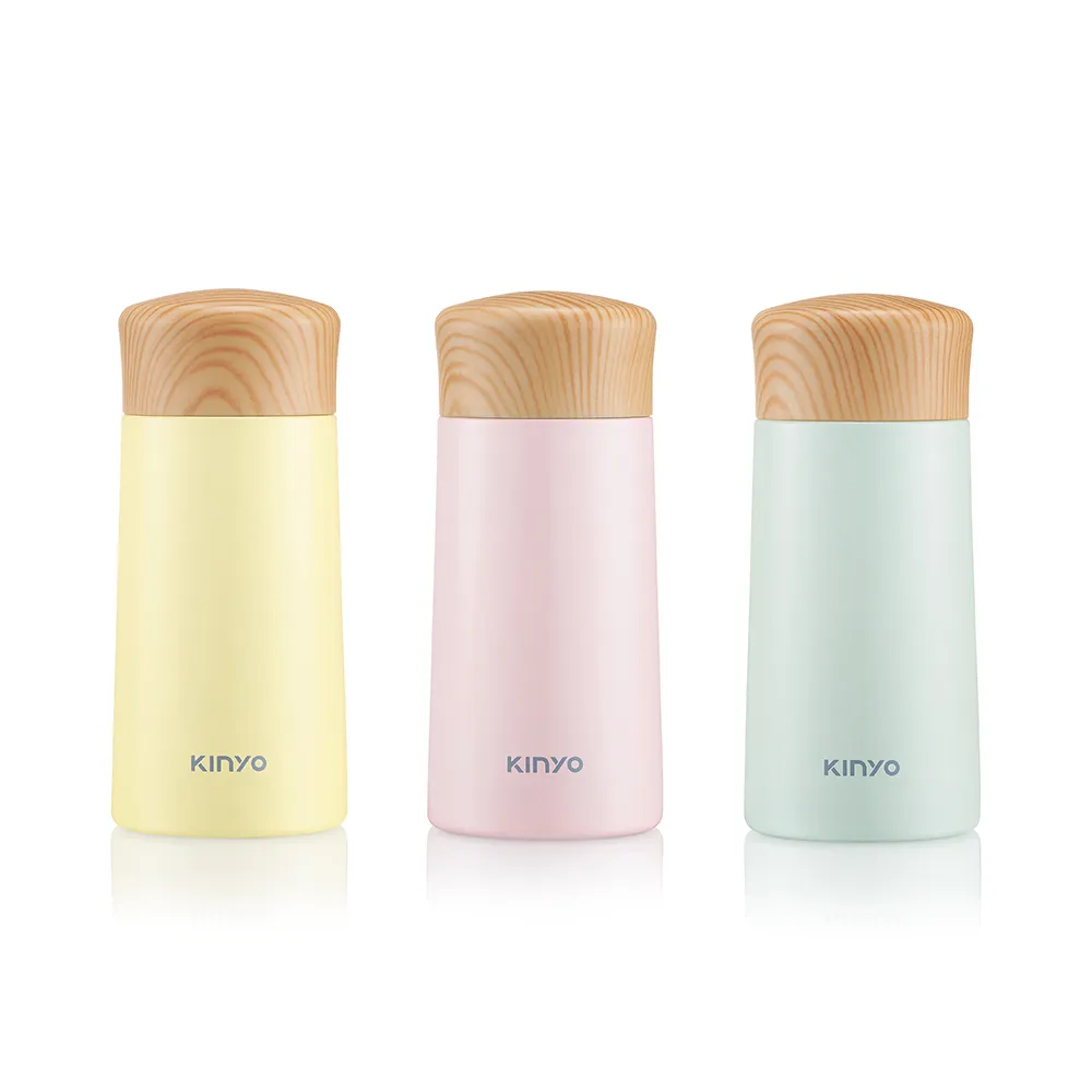 【KINYO】不鏽鋼真空極輕量迷你口袋杯 保溫杯 140ml(KIM-36)