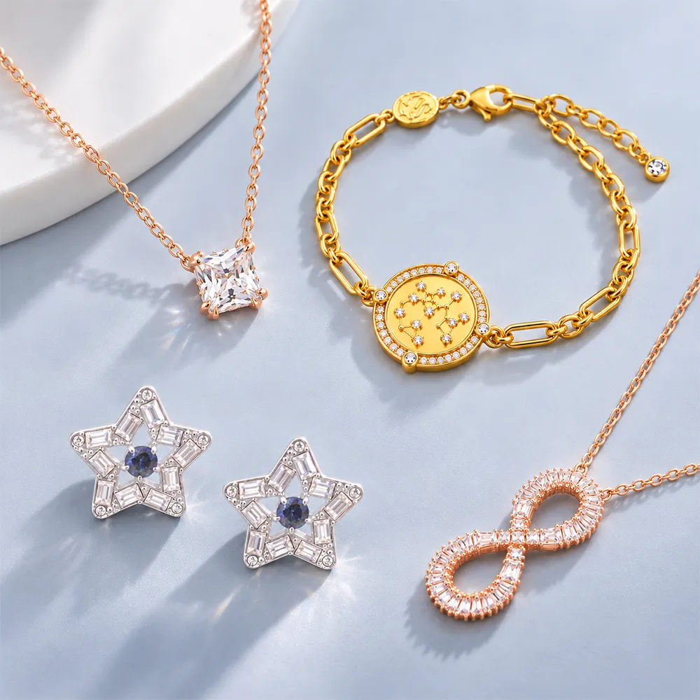 【SWAROVSKI 施華洛世奇】璀璨水晶項鍊/耳環/手鍊 (多款任選)