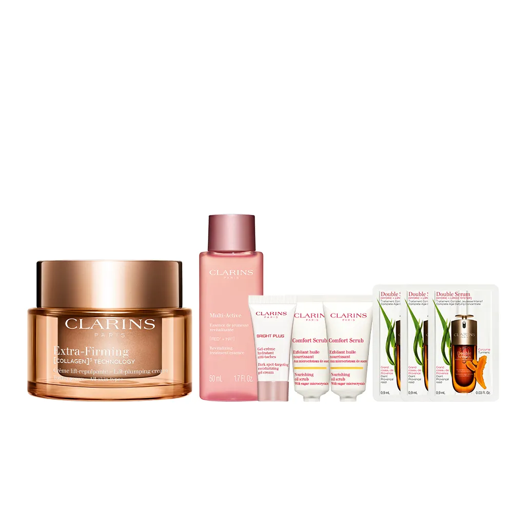 【CLARINS 克蘭詩】全新升級 煥顏緊緻膠原日霜 50ml(膠原霜/日霜/ 抗老/膠原蛋白/彈簧霜)