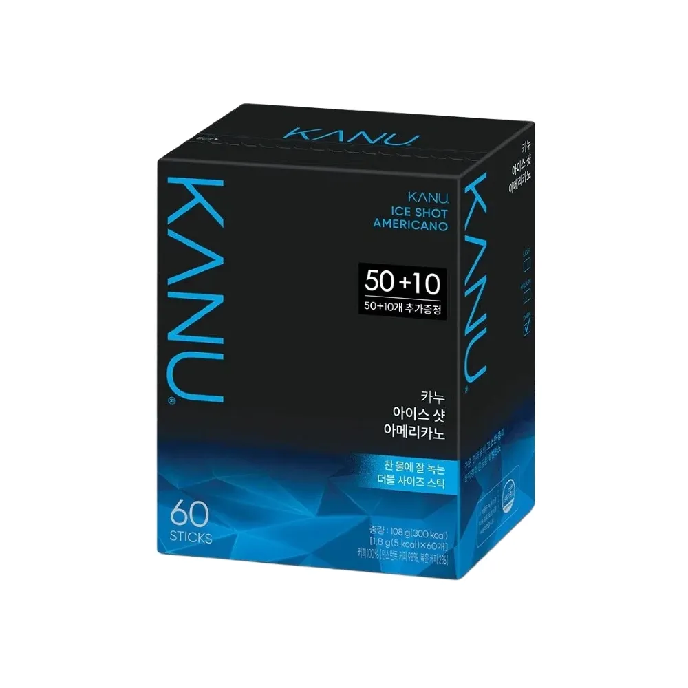 【Maxim】升級雙倍 ice shot 酷冰美式咖啡 60入 (1.8gx60入)