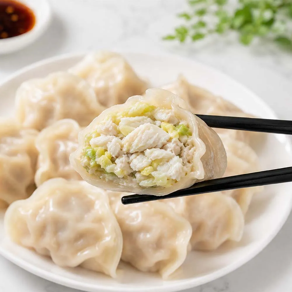 畢老爺 手工海鮮山東水餃 蝦仁高麗菜/蝦仁韭菜/白腹魚/黃花魚 任選x3包 (12-24顆/包 爆汁鮮肉 冷凍生水餃)