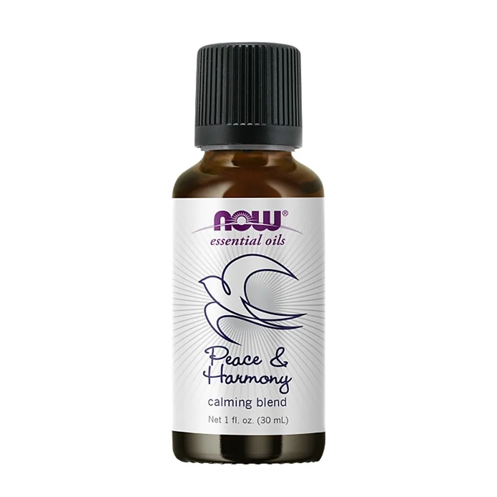 【NOW 娜奧】平靜舒緩複方純精油30ml-Now Foods(薄荷、廣藿香、甜橙、薰衣草、羅勒)