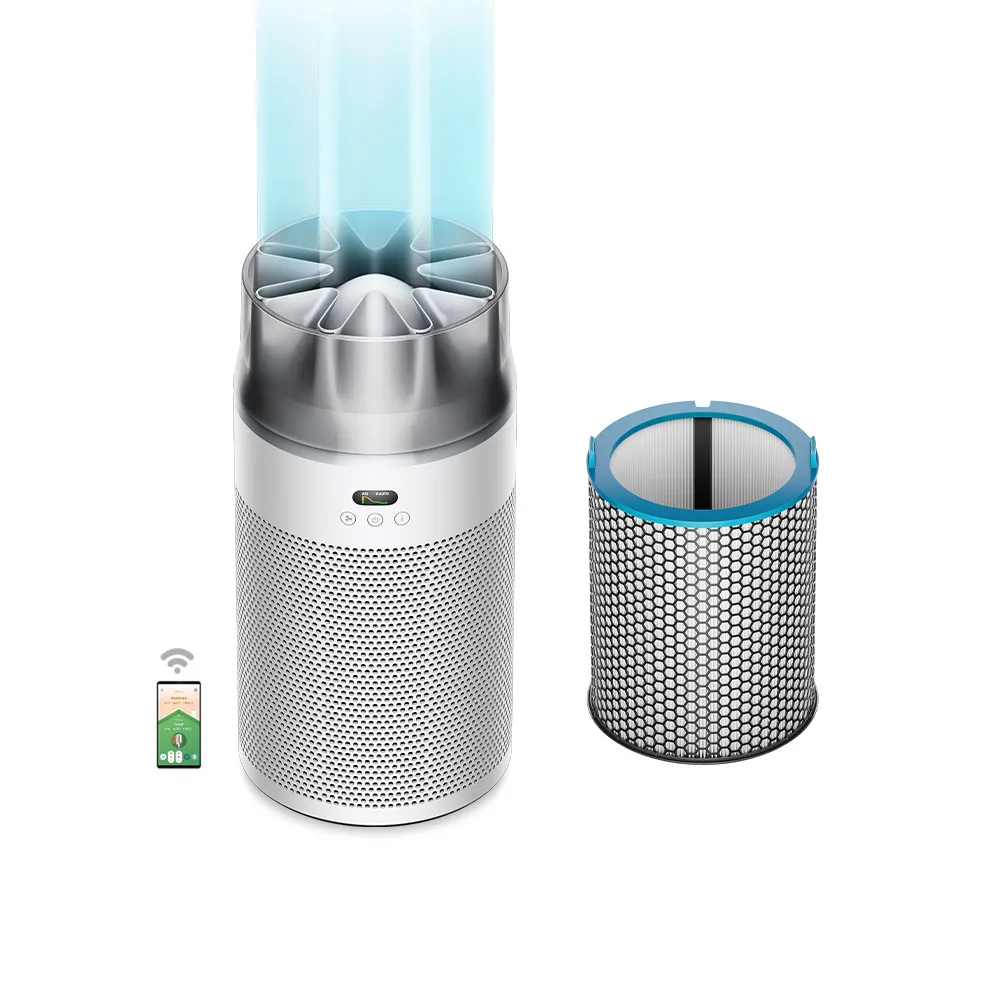 【dyson 戴森】HJ10 HushJet 噴射氣流空氣清淨機 (銀白色)