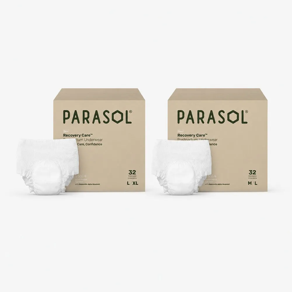 【PARASOL】Recovery Care™ 新科技洋甘菊眠柔褲 - 囤貨箱購組(4包共32片)