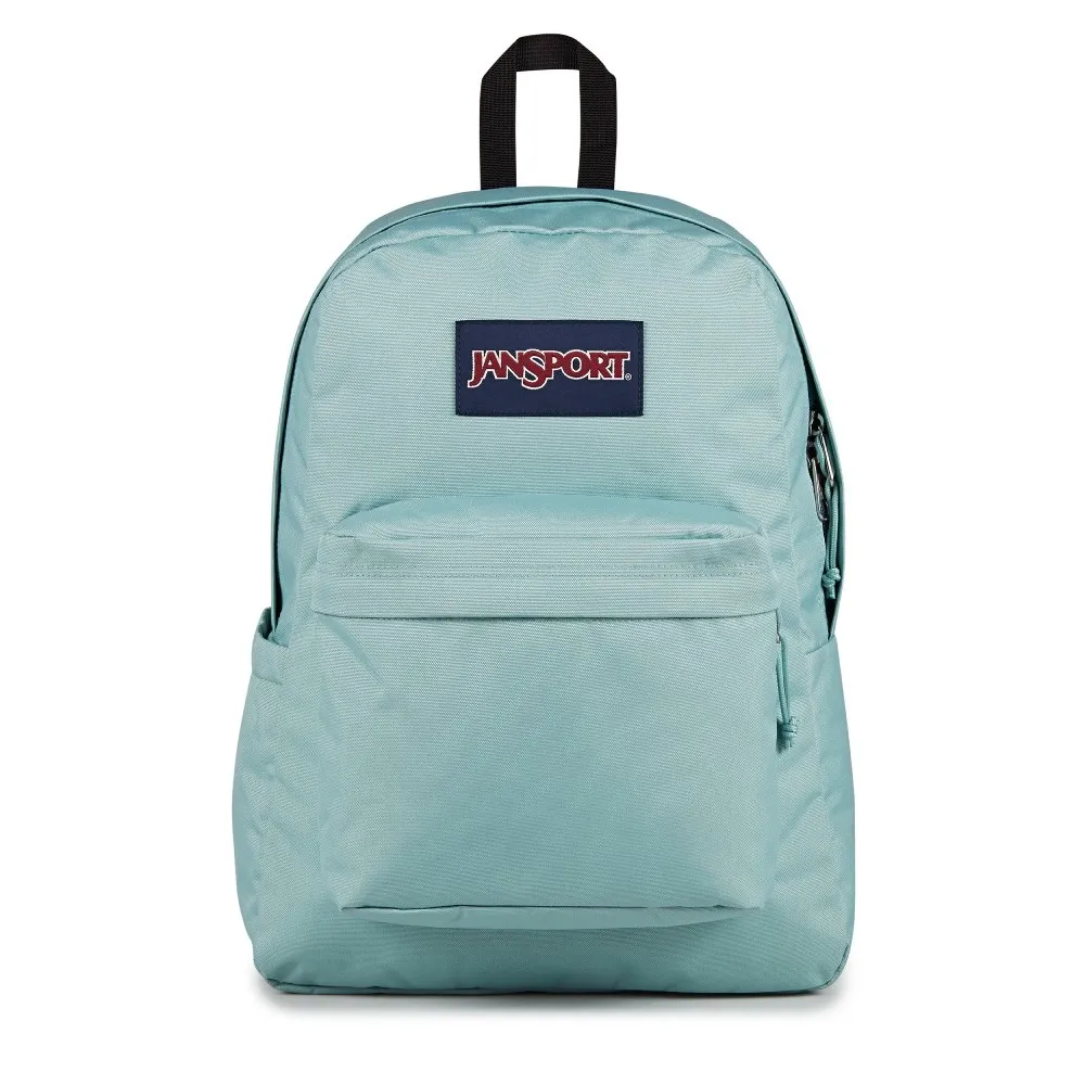 【JANSPORT】雙11 SUPERBREAK PLUS 經典背包 - 淡雅綠(JS0A4QUELA8)