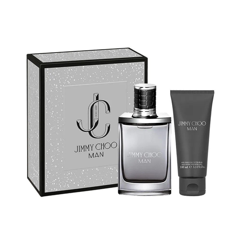 【JIMMY CHOO】同名男性淡香水禮盒(淡香水50ml+沐浴精100ml.專櫃公司貨)