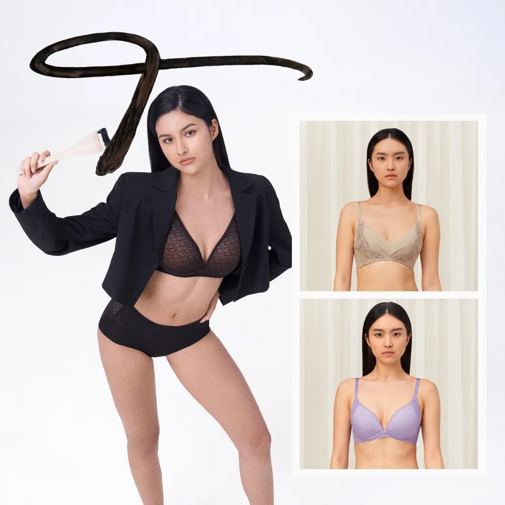 【Triumph 黛安芬】3件超值組內衣 無痕/透氣/高脅邊/舒適/包覆(有鋼圈/無鋼圈 多款選)