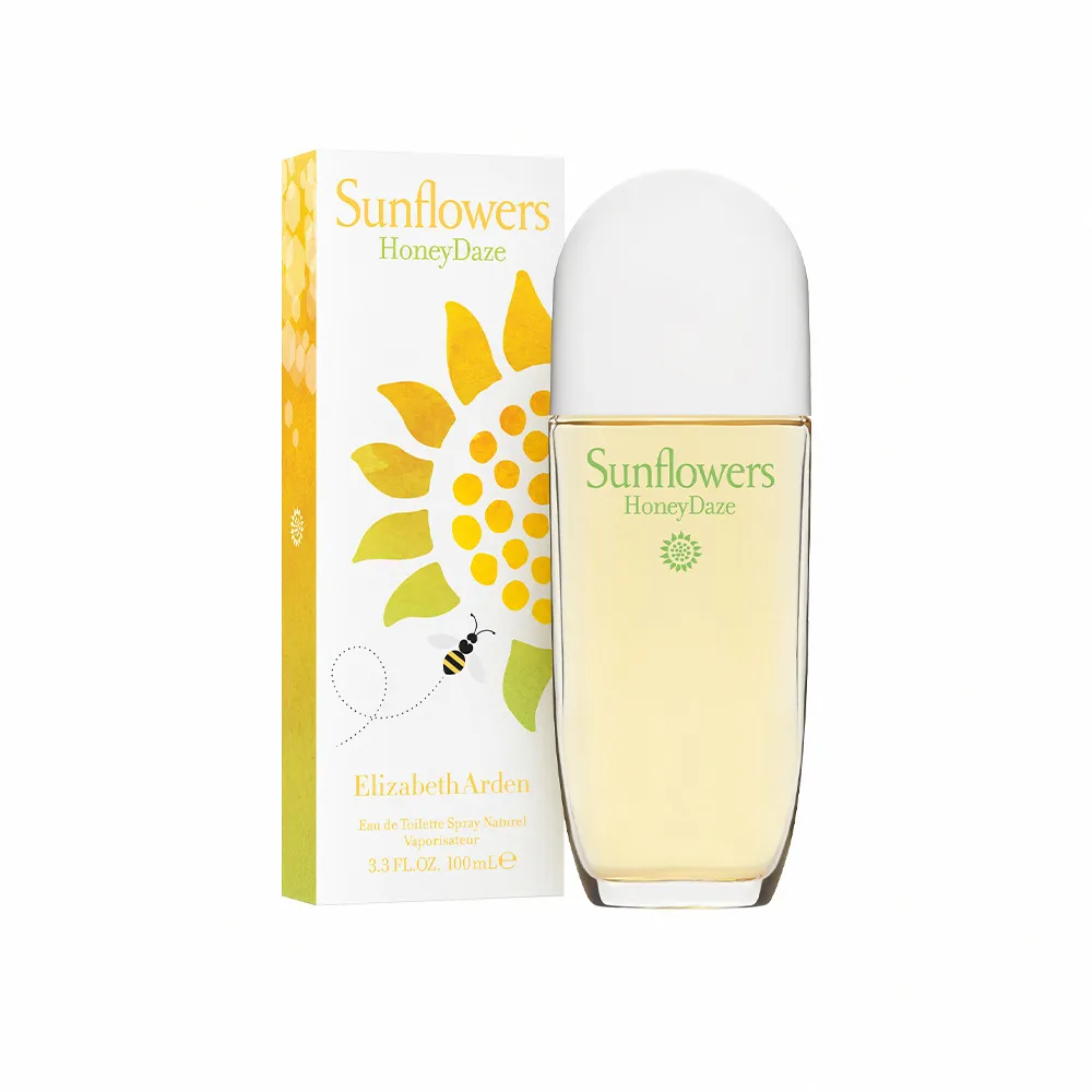 【伊麗莎白雅頓】官方直營 SUNFLOWERS 陽光沙灘淡香水100ml(陽光花香調/淡香水)
