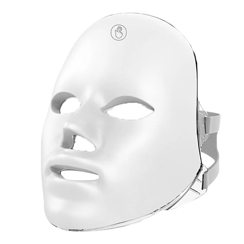 【PANATEC 沛莉緹】七彩LED光子美容面罩 K-539W(子面罩 電子面膜 導入儀 LED光波)