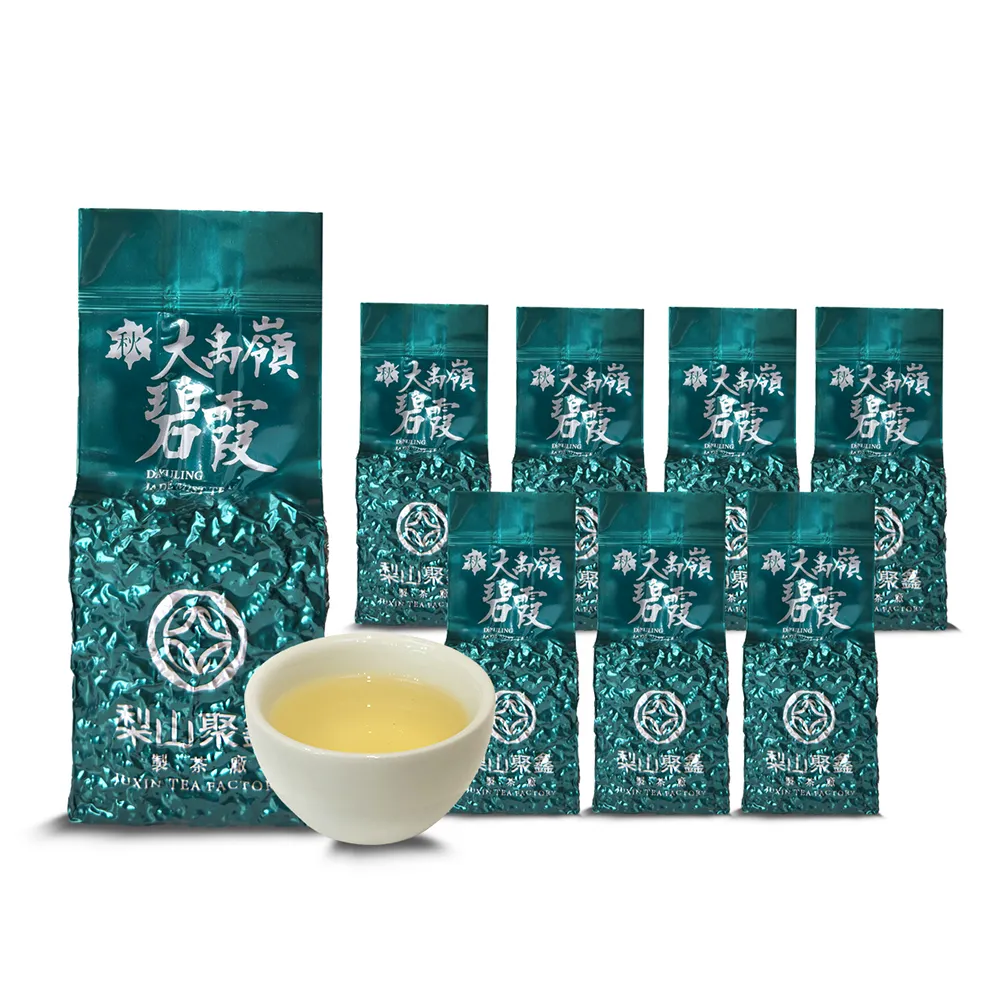 【JUXIN 梨山聚鑫製茶廠】秋季-大禹嶺碧霞(一斤組75g×8包)青心烏龍 高山茶 大禹嶺茶葉 台灣茶葉 2026秋茶