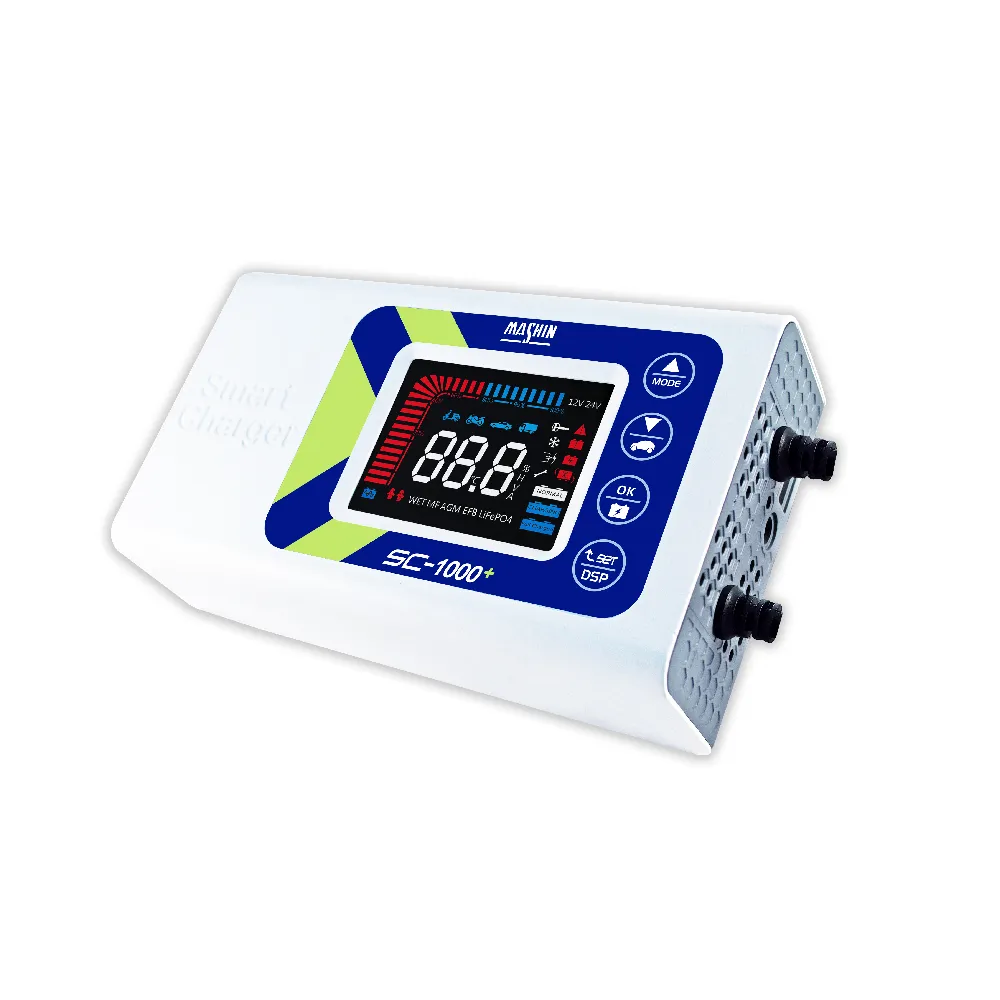 【麻新電子】SC-1000+鉛酸鋰鐵雙模充電器(SC-1000+)