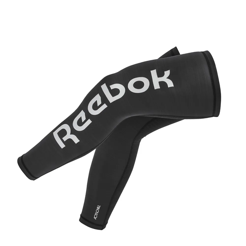 【REEBOK】溫控修復訓練腿套-經典黑(S-L)