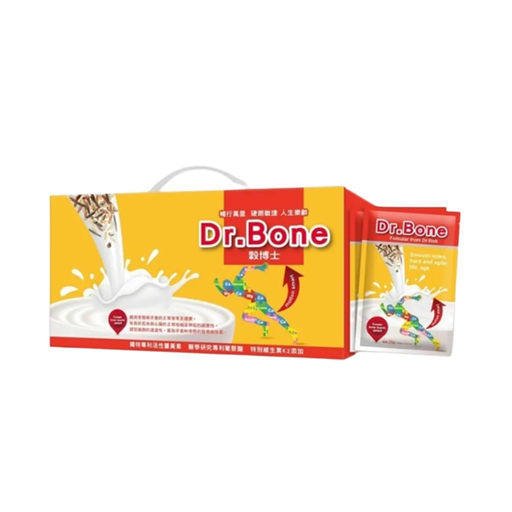 【甜園】Dr.Bone 穀博士-3盒(★營養補給★科技部產學合作★金手獎企業★蛋白質補給)