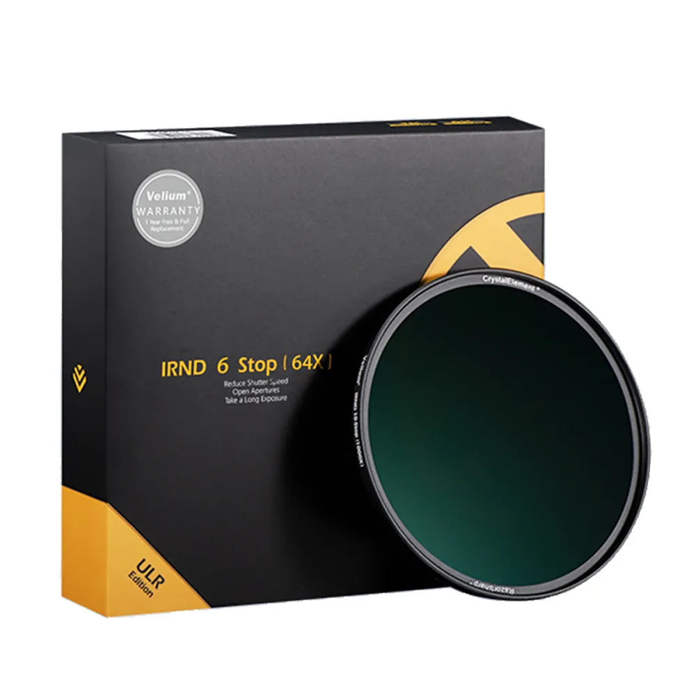 【Velium 銳龍】MRC nono 8K ND64 IRND 6-Stop 112mm 減光鏡(公司貨)