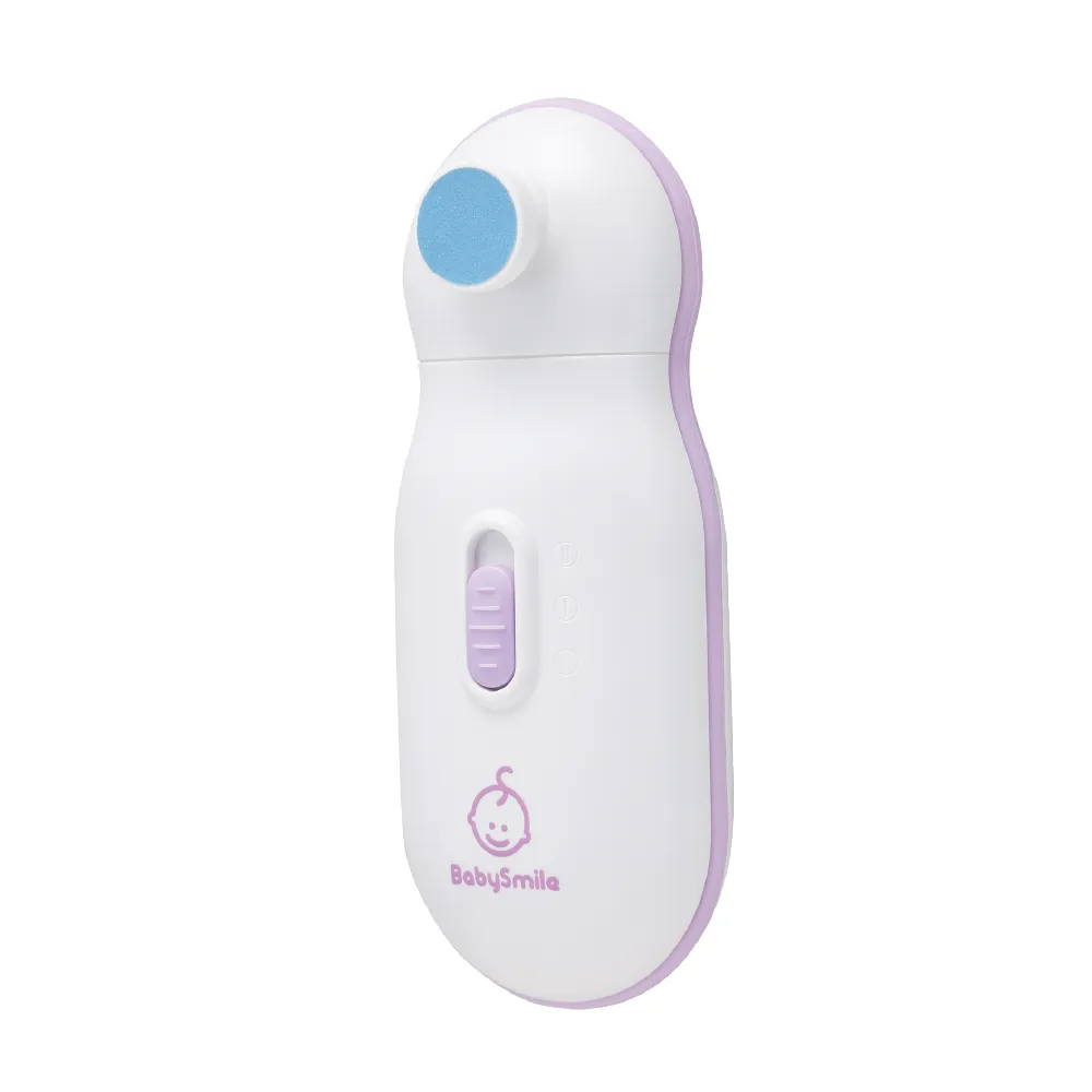 【BabySmile】日本官方直營 S-901 幼兒電動磨甲機 附4種磨砂頭.收納盒