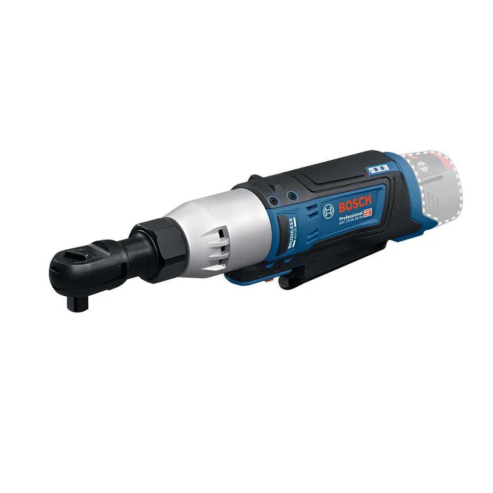 【BOSCH 博世】12V 鋰電免碳刷棘輪扳手 GRC 12V-60 3/8 SN(單機)