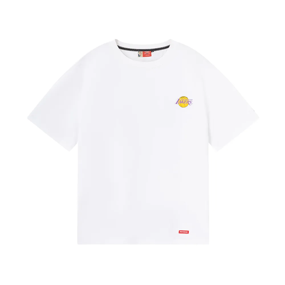 【SPRAYGROUND】美國職籃聯盟湖人隊T-shirt(白色)