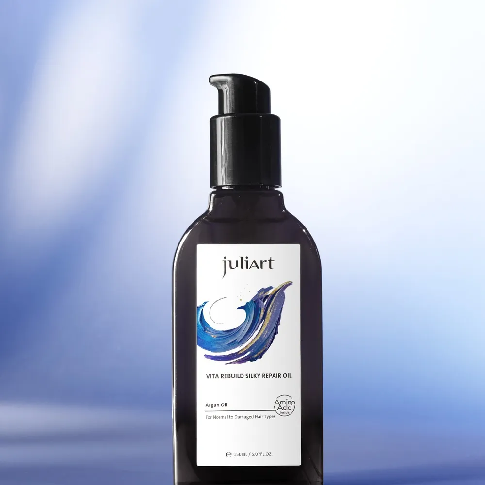 【juliArt 覺亞】官方直營 洸影重生精萃髮油 150mL(護髮/潤髮/免沖洗/免沖洗護髮/護髮精華/修護髮)