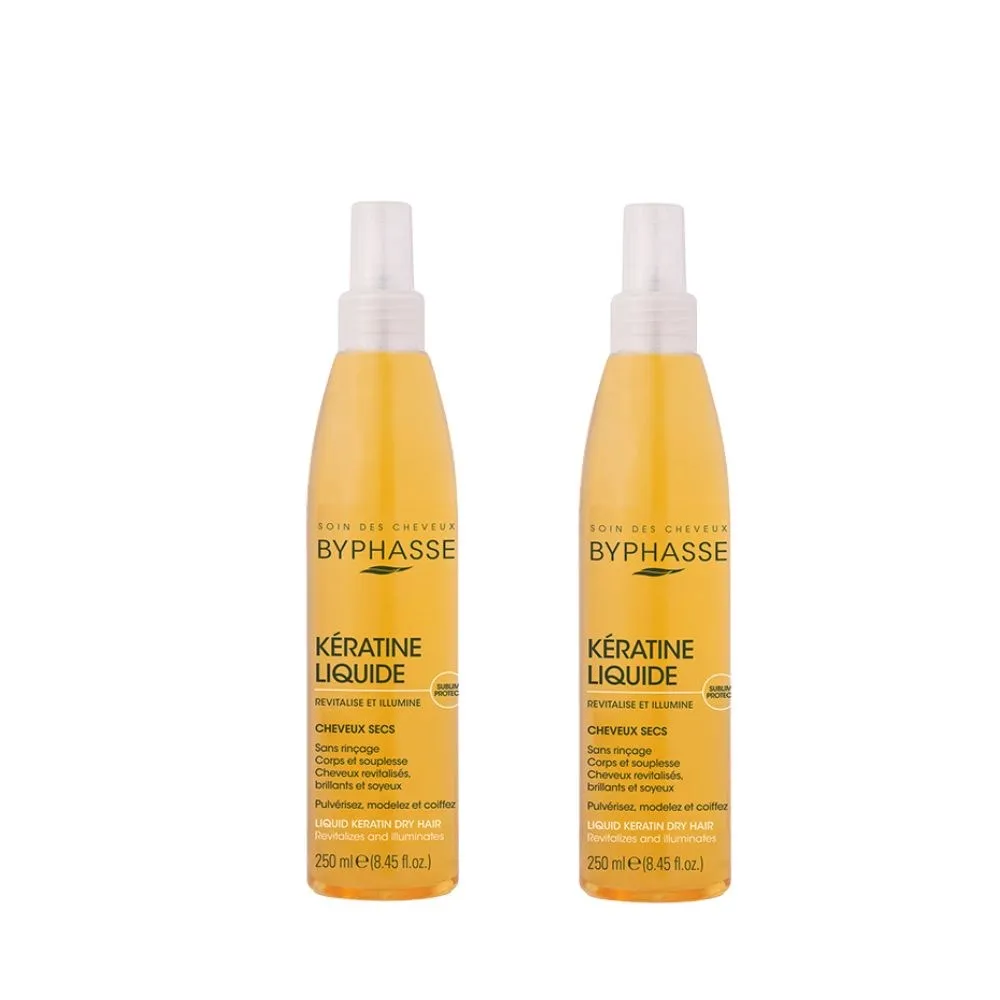 【BYPHASSE 蓓昂斯】沙龍角蛋白洗髮精520ml*2入組(洗髮同時補充角蛋白)