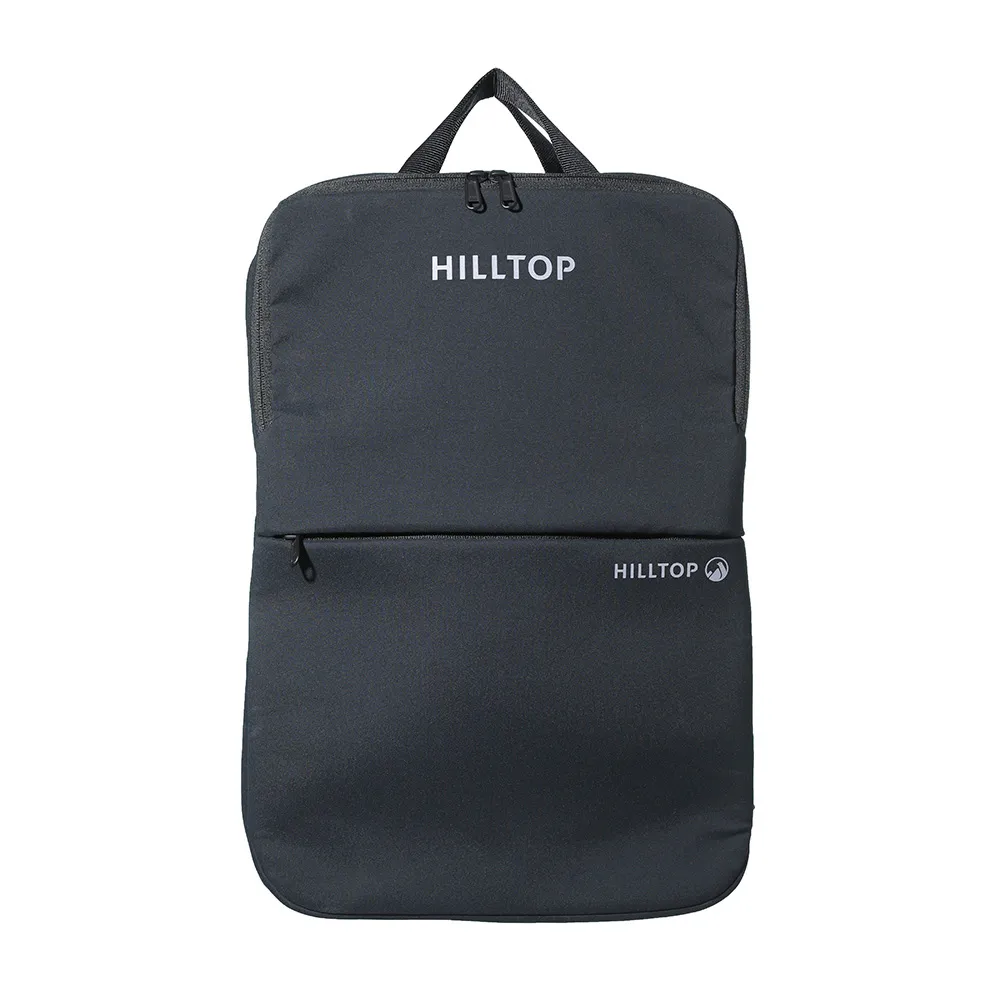 【Hilltop 山頂鳥】超潑水25L多功能後背包T28XA3黑