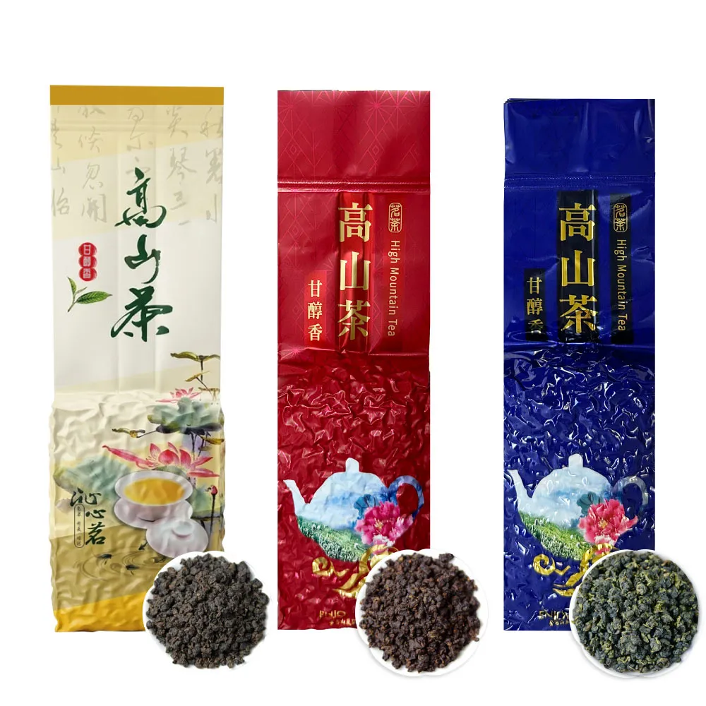 【xiao de tea 茶曉得】暢銷台灣高山鮮採烏龍茶葉三款任選-(清香/焙香/蜜香任選;150gx4件組-共1斤)