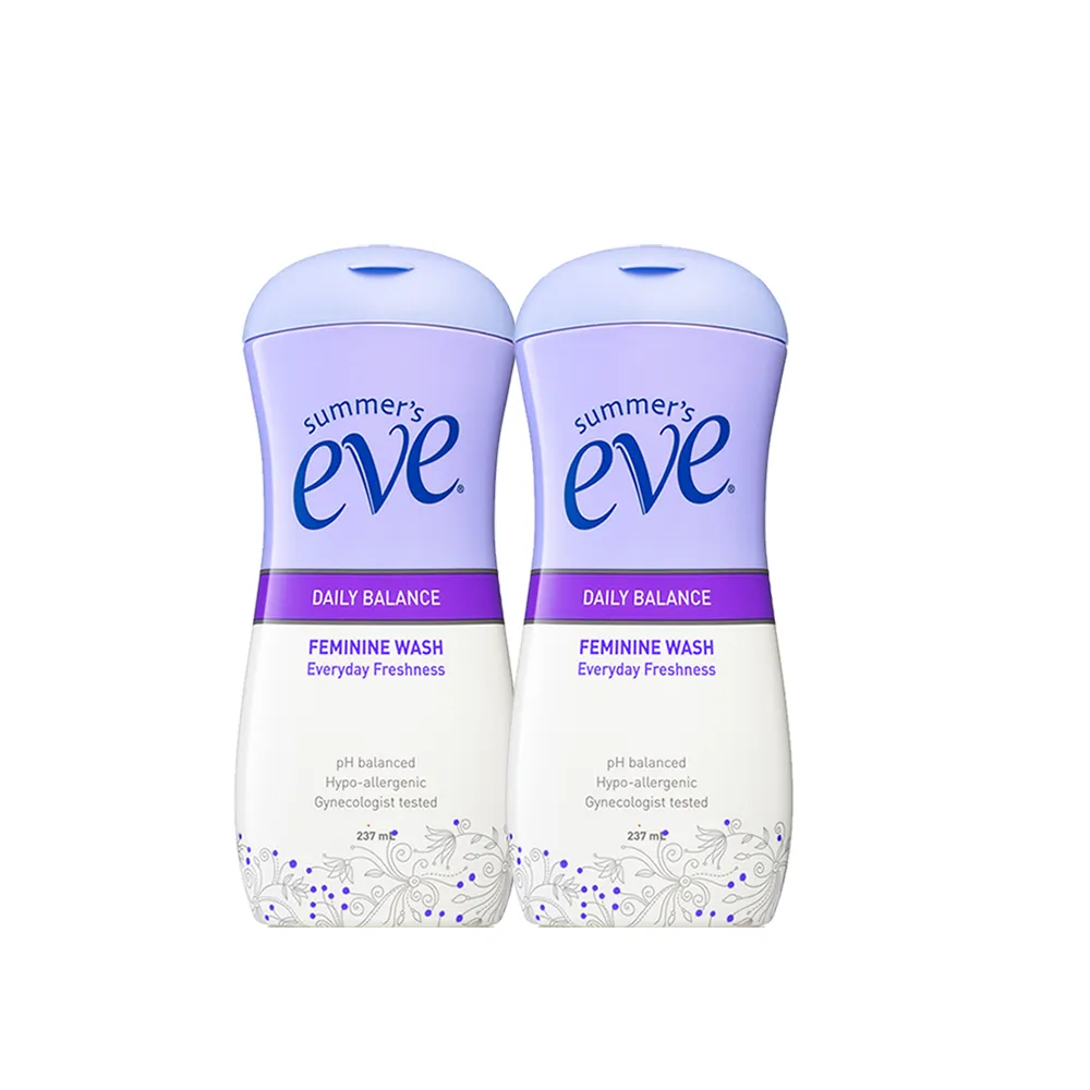 【Summer’s Eve 舒摩兒】甜美香氛浴潔露237ml 超值2入無外盒包裝-私密清潔 清新升級