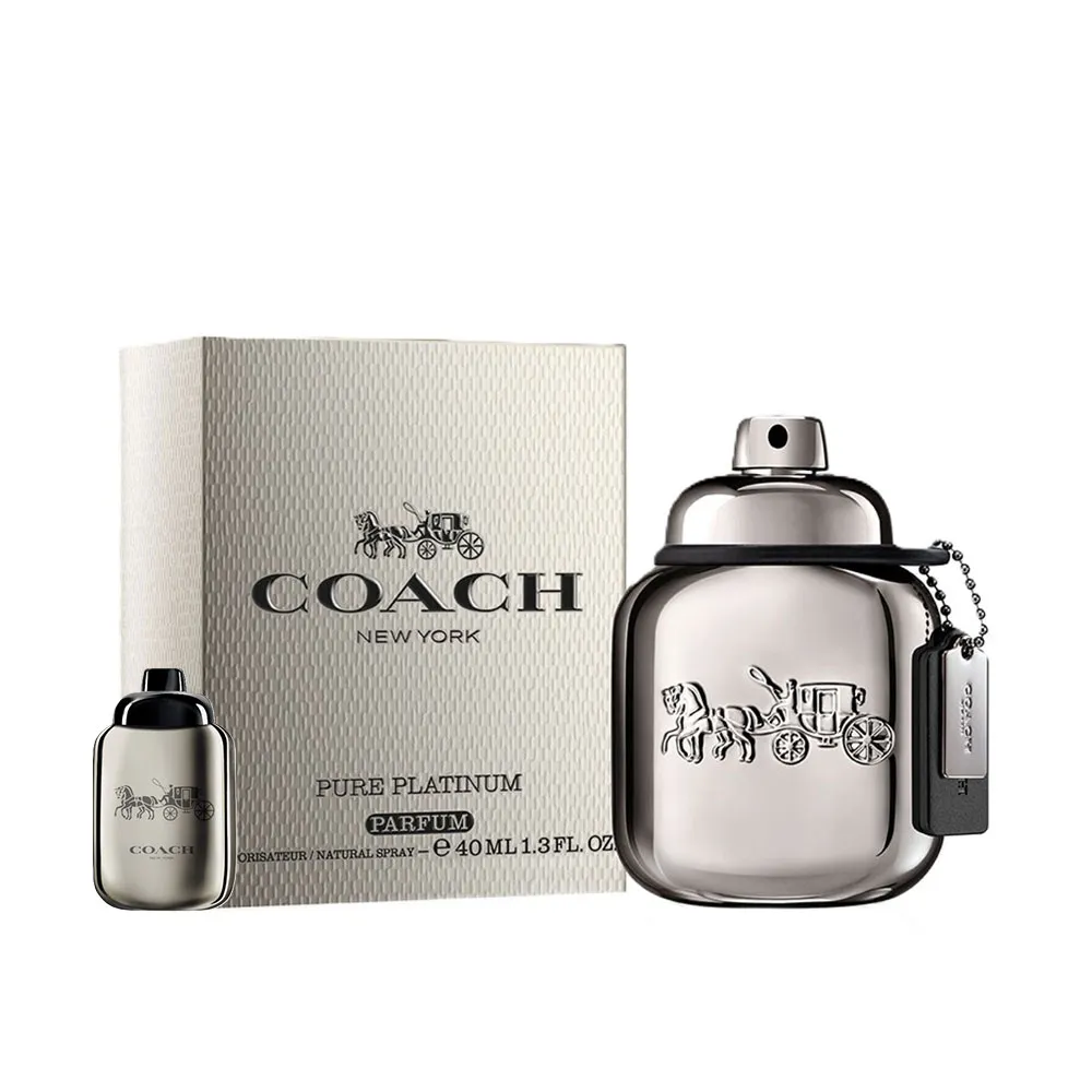 【COACH】時尚鉑金香精40ml(贈隨機小香乙瓶.專櫃公司貨)