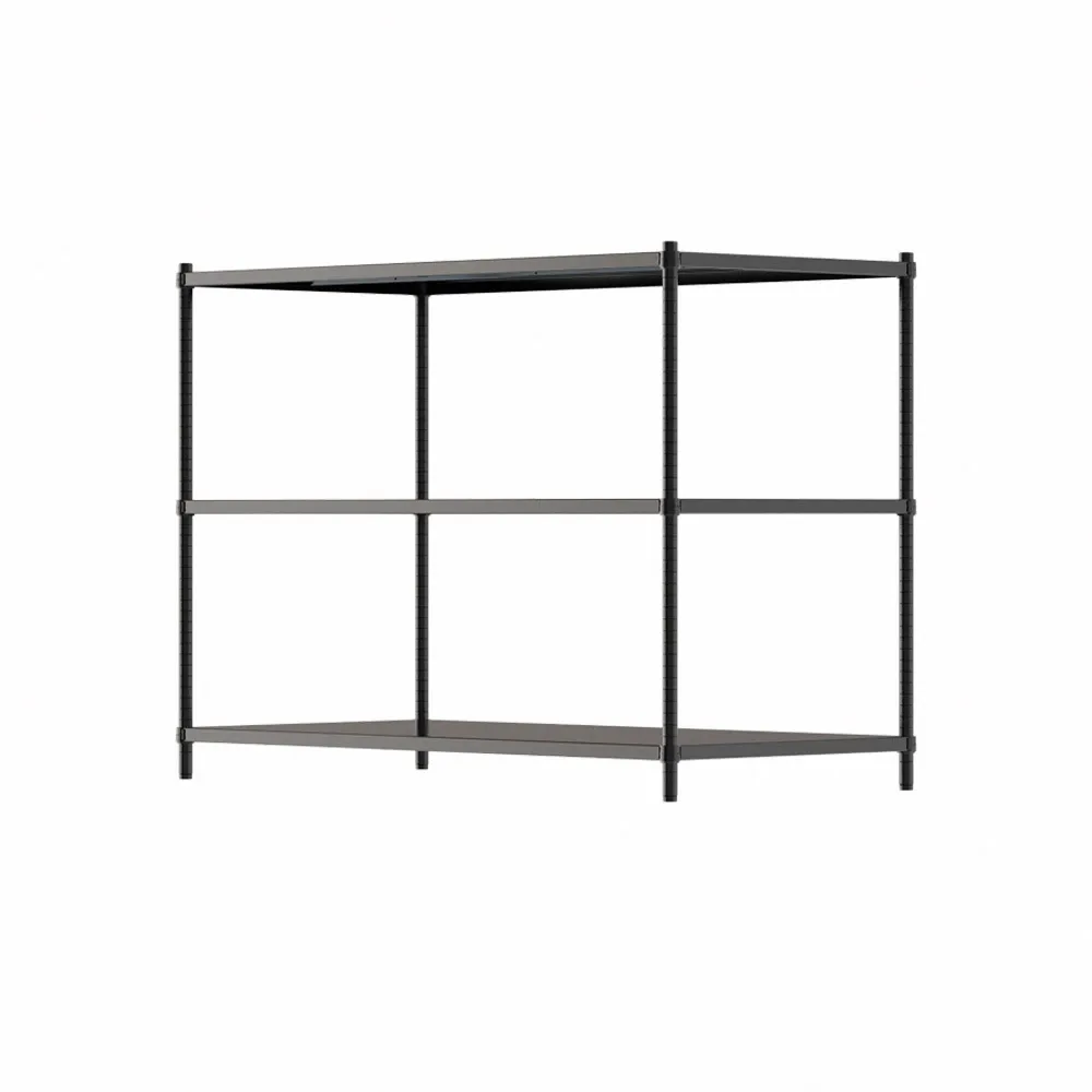 【dayneeds 日需百備】極致工藝 120x60x75cm 烤漆三層架 兩色可選(展示架/儲藏架/收納層架/層架/鐵架)