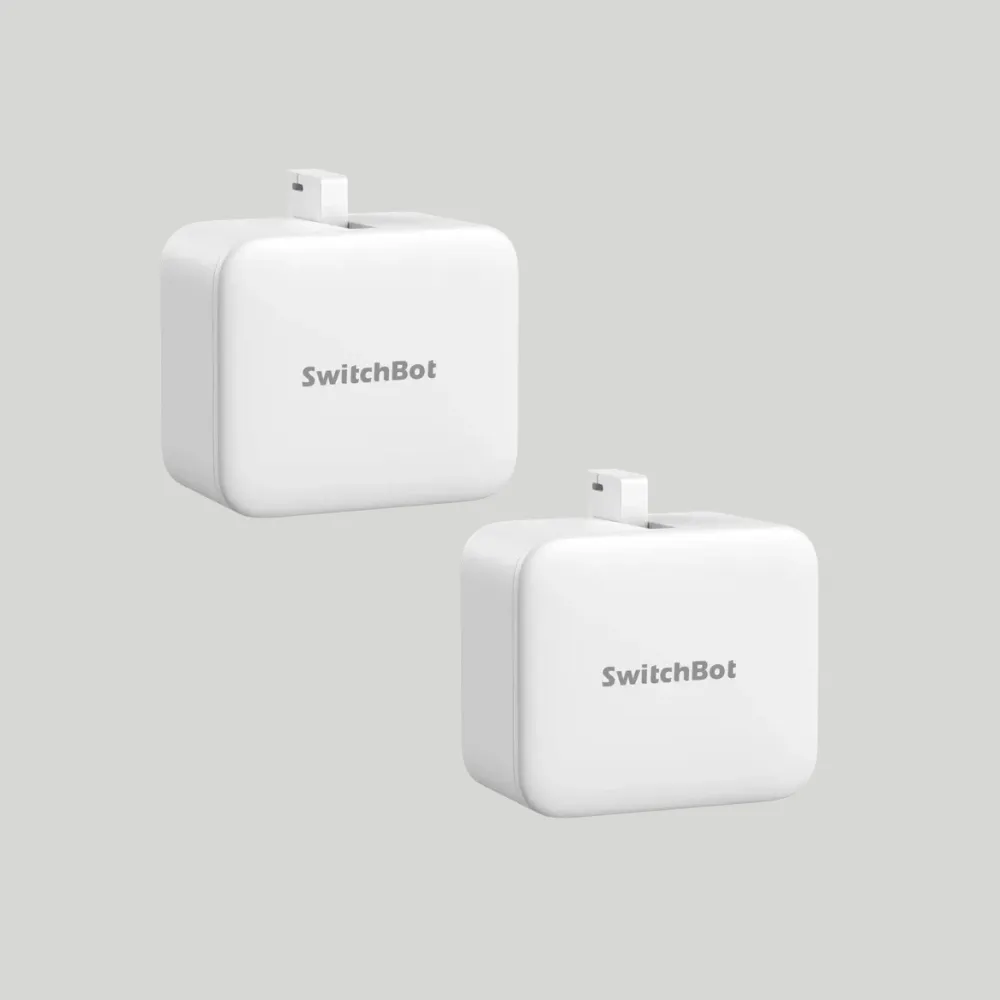 【SwitchBot】開關機器人Bot 2入(開燈神器/自動開關/APP控制)