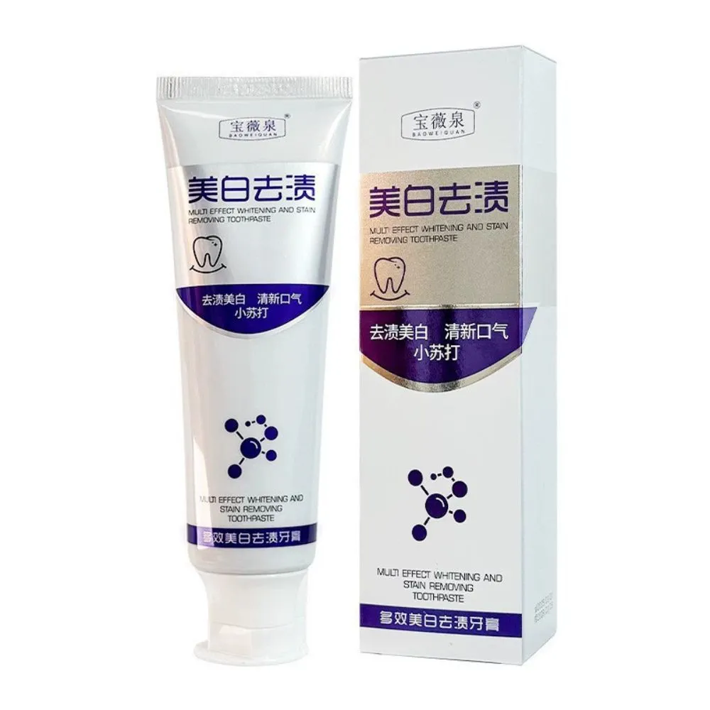 【iBloom】寶薇泉美白去漬牙膏100g-8入(溫和清潔、去漬亮白、清新口氣)