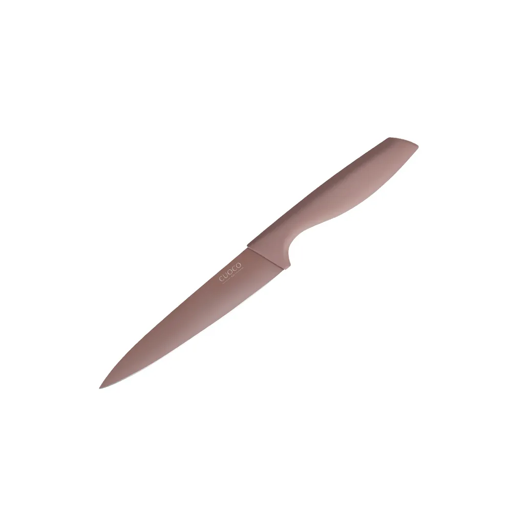 【CUOCO】北歐粉彩-420不鏽鋼三德刀32cm(附刀套/7.3吋)