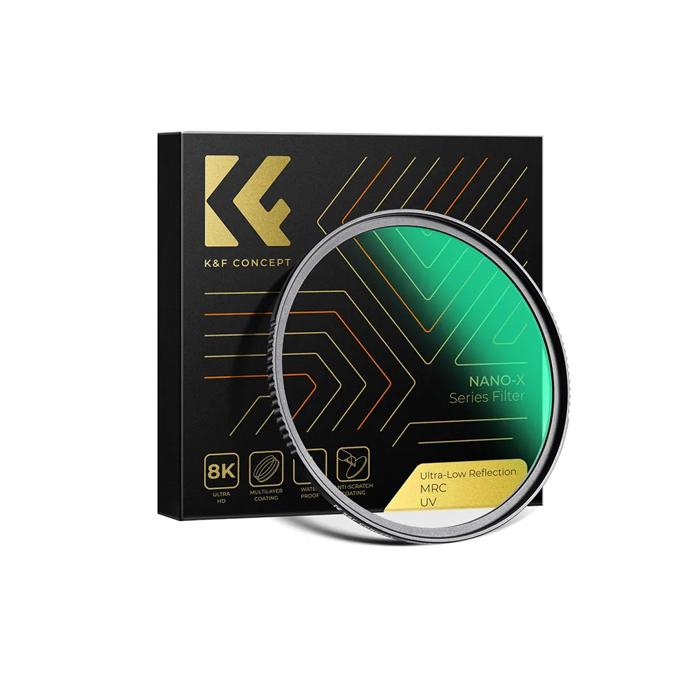 【K&F】Nano-X 鈦鍍膜超低反射 UV濾鏡 95mm(正成公司貨)
