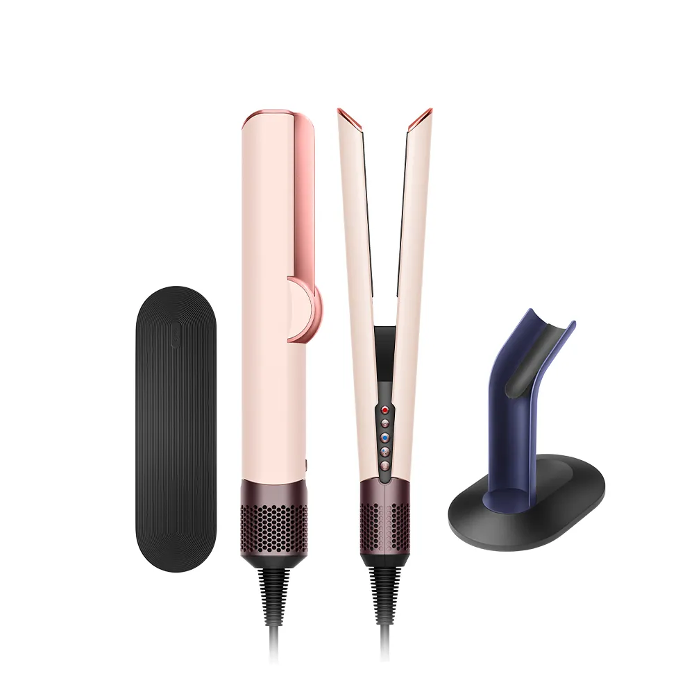 【dyson 戴森】HT01 Airstrait™ 二合一吹風直髮器(粉霧玫瑰色)