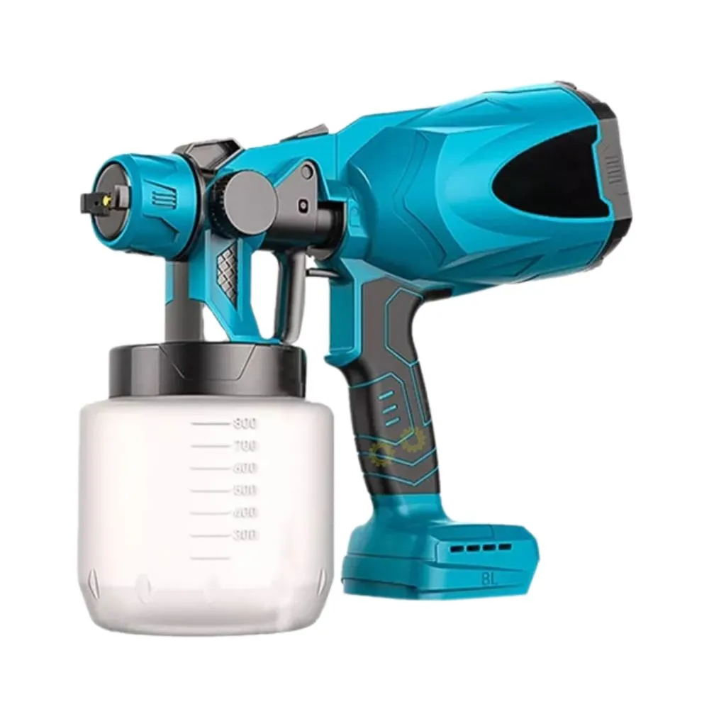【森森機具】噴漆槍牧田款 一電一充 交換禮物(牧田款 無線噴漆槍 鋰電 電動塗漆工具 便攜式)