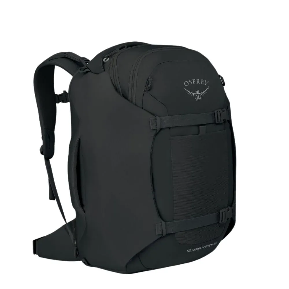 【Osprey】雙11 ☆26新改款☆Sojourn Porter 46L 多功能旅行背包 Black | 背包旅行 登機包