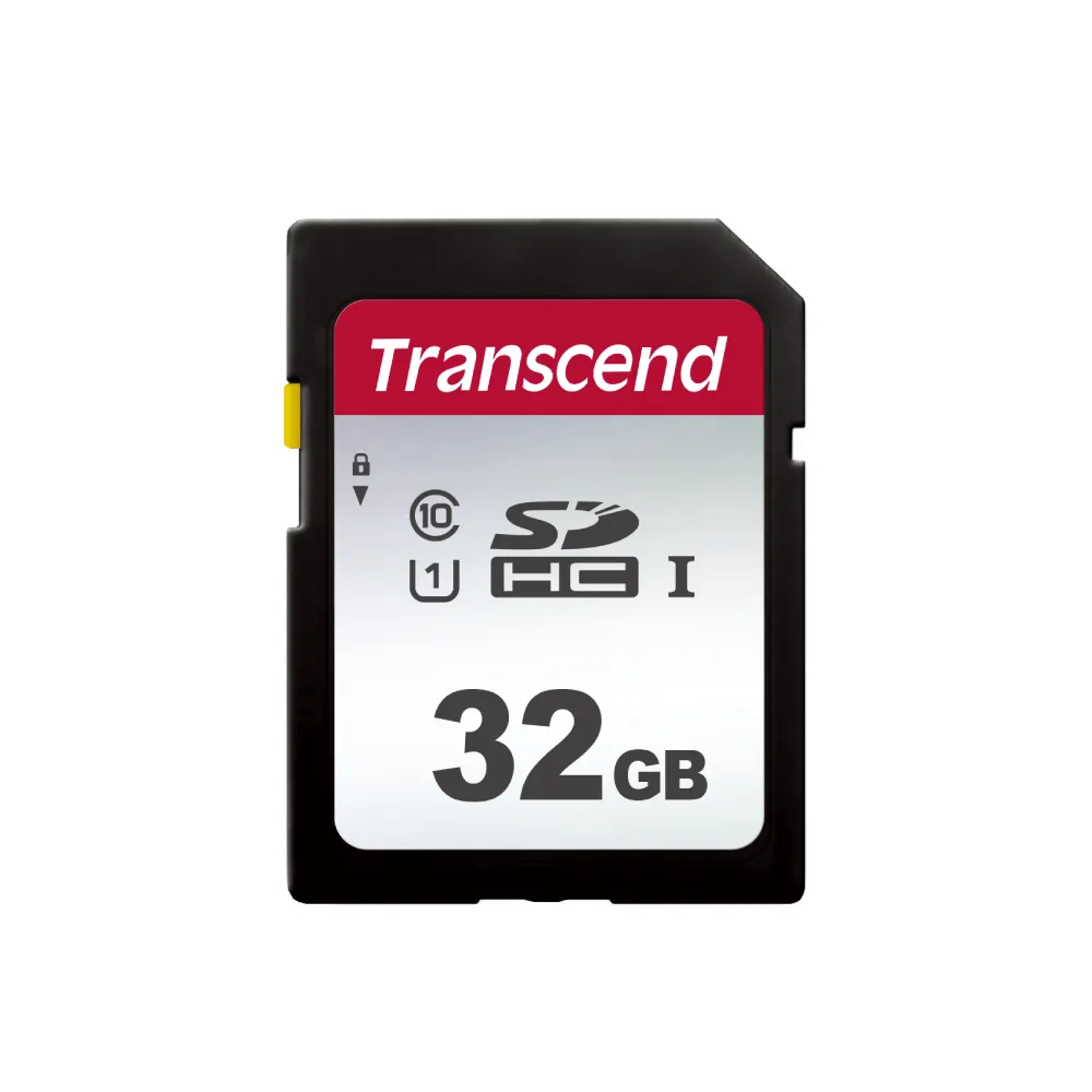 【Transcend 創見】SDC300S SDHC UHS-I U1 32GB 記憶卡(TS32GSDC300S 新舊包裝隨機出貨)