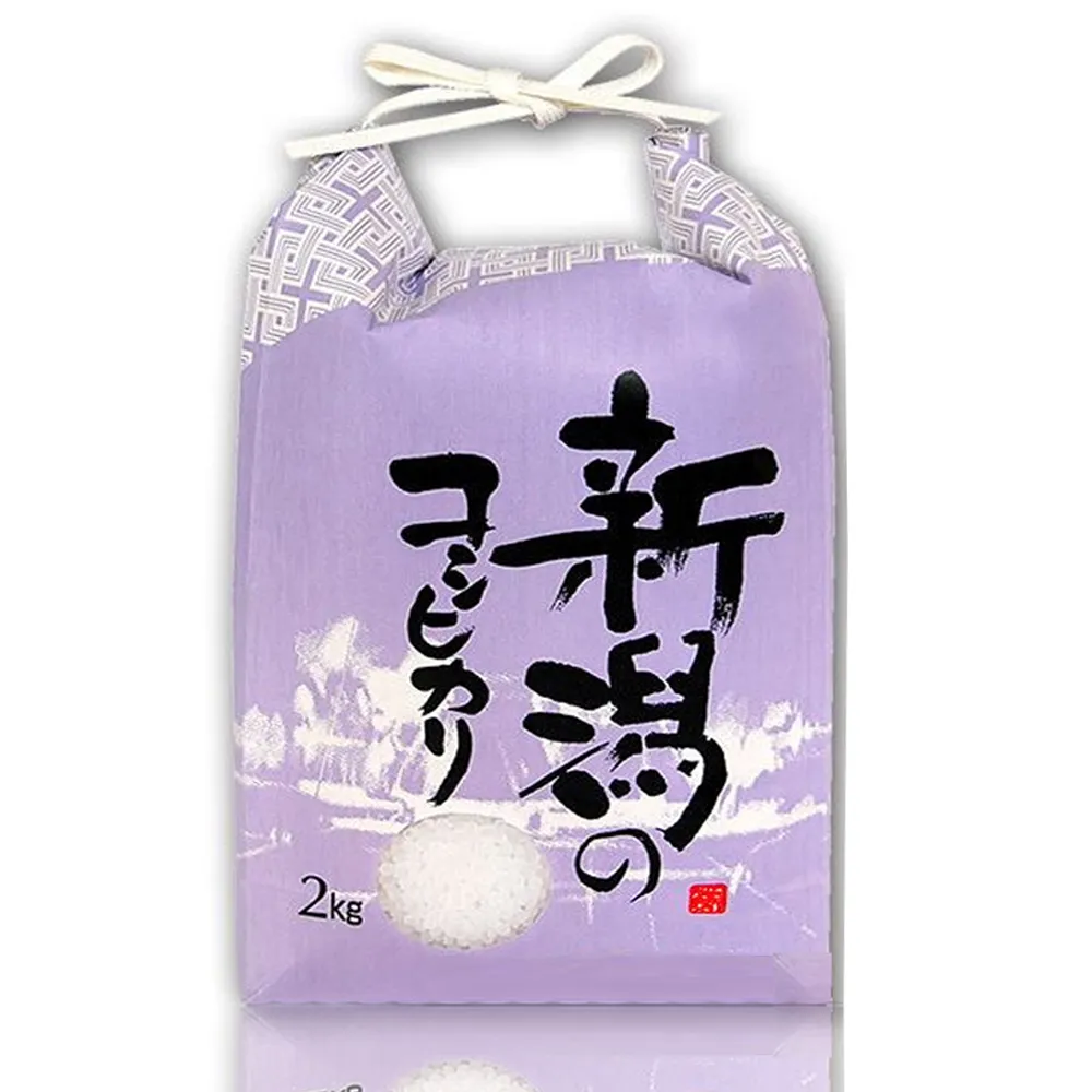 【悅•生活】日本米 白米 壽司米 ITQI二星獎 新潟縣皇室御用限量越息米2kg/包(谷穗 特A級)