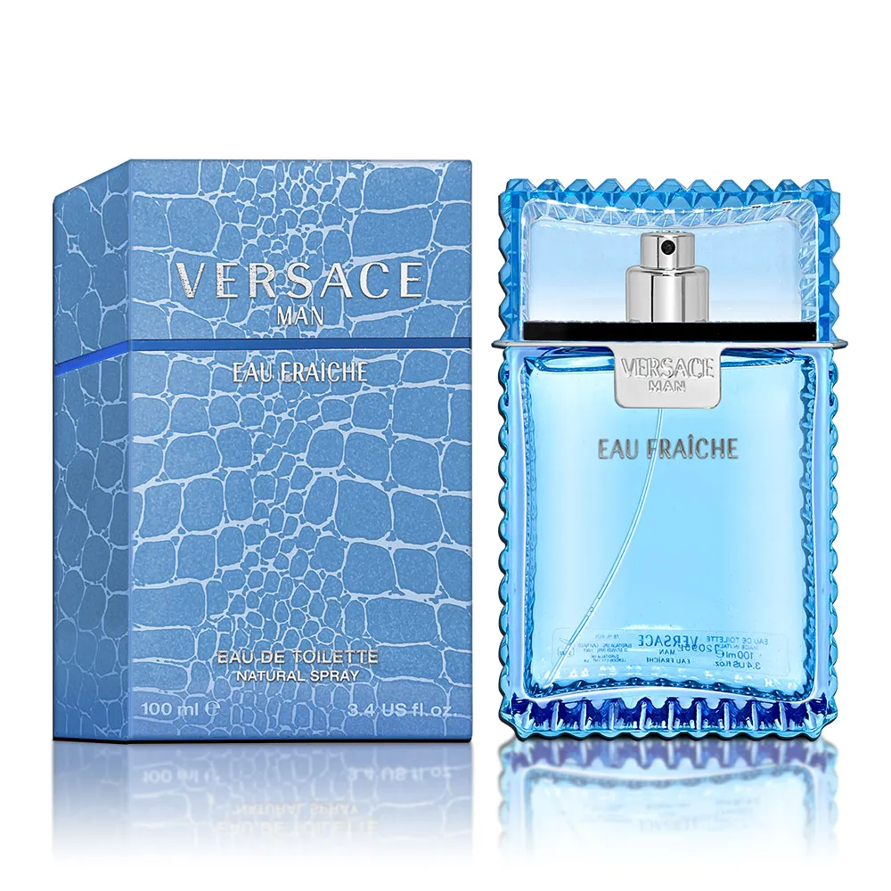 【VERSACE 凡賽斯】雲淡風輕男性淡香水 100ml(專櫃公司貨)