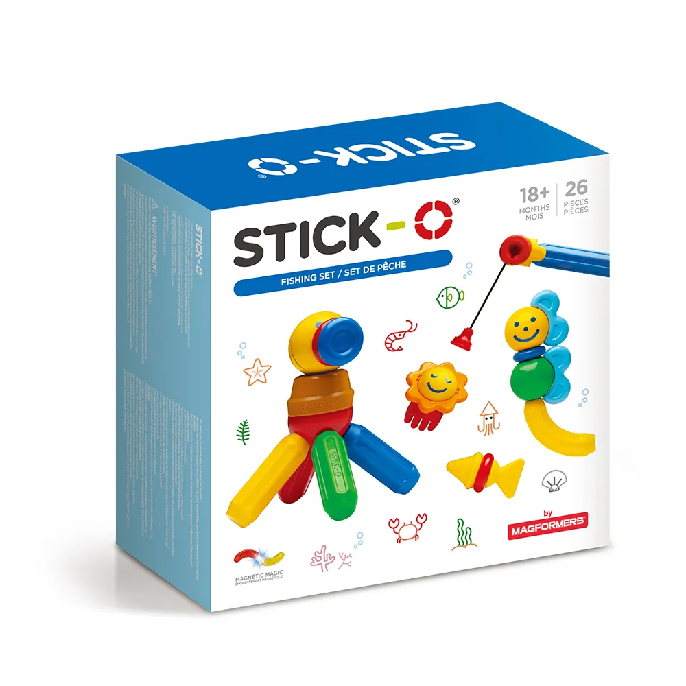 【Sticko】磁性棒-抓抓樂(2020新品上市)