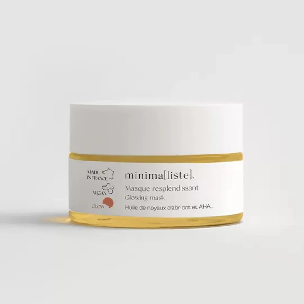 【MINIMALISTE】煥采亮膚修護面膜 溫和煥膚 提亮膚色 植萃亮采修護面膜（50 ml）