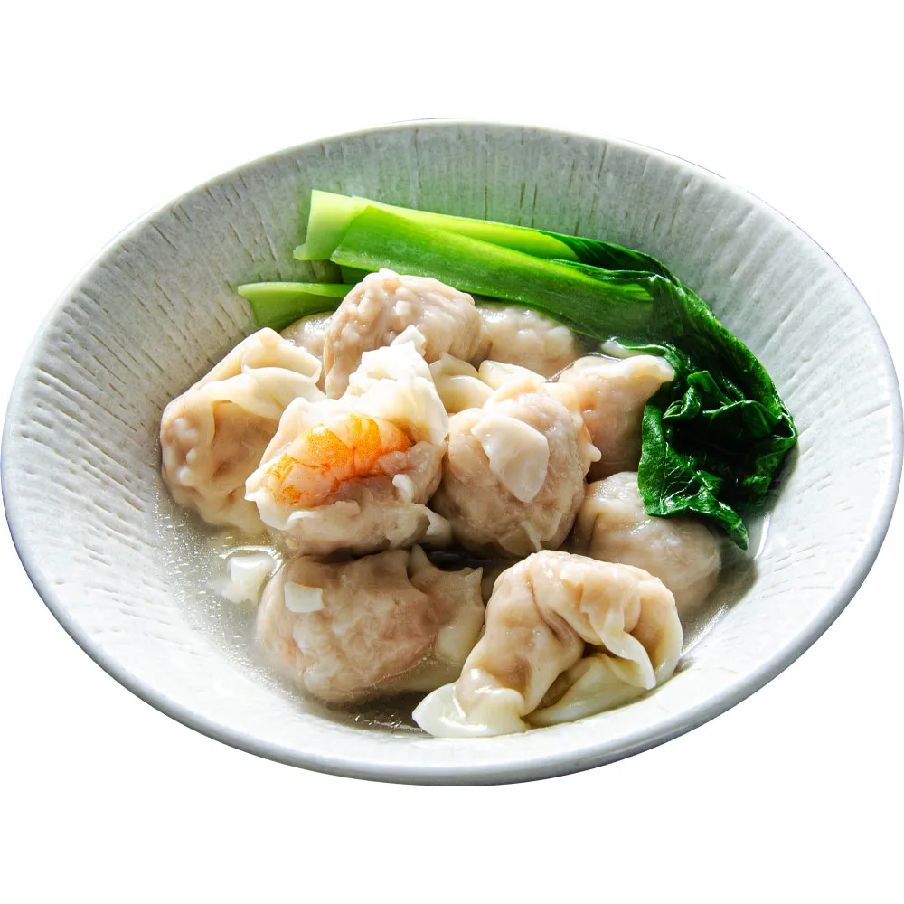 【鮮綠生活】整蝦霸餛飩 共6包(240g±15g/包 12粒入/包)